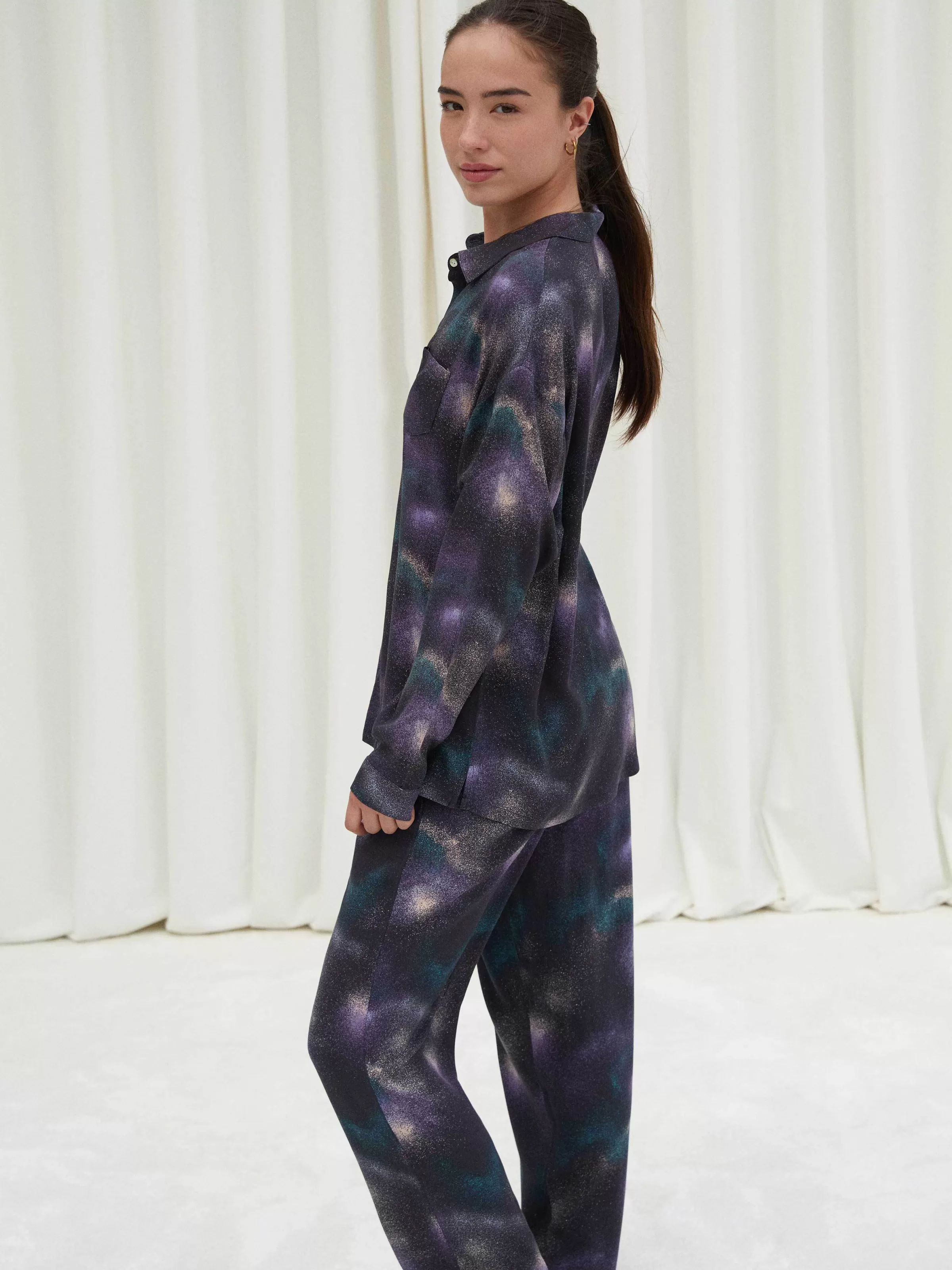 Darjeeling Céleste - Pantalon de pyjama< Bas De Pyjama