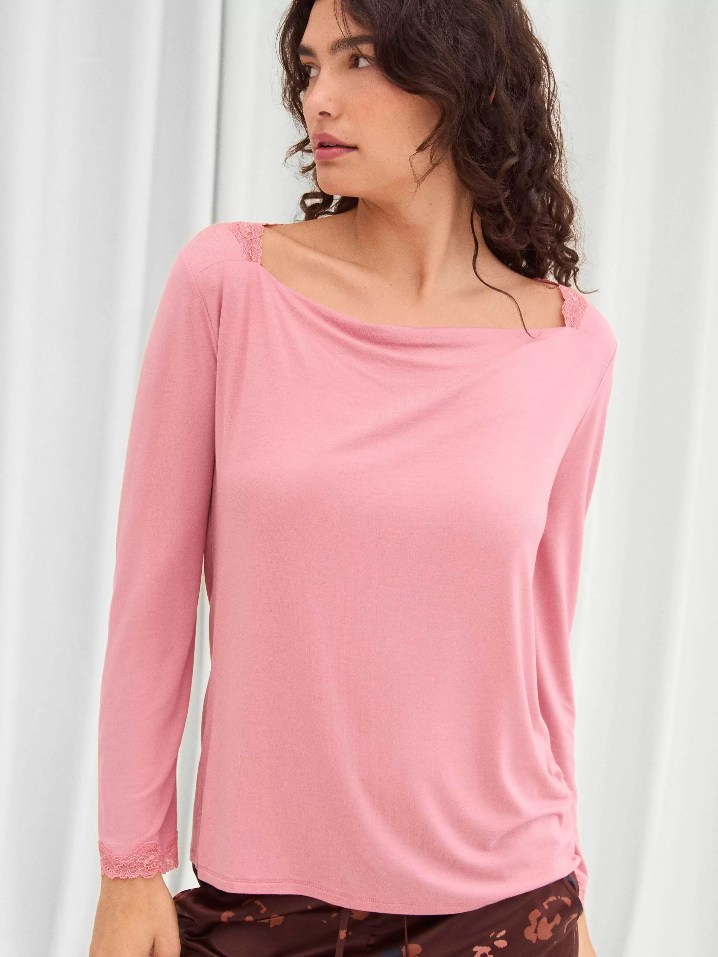 Darjeeling Mikiko - T-shirt de pyjama à manches longues< Hauts De Pyjama