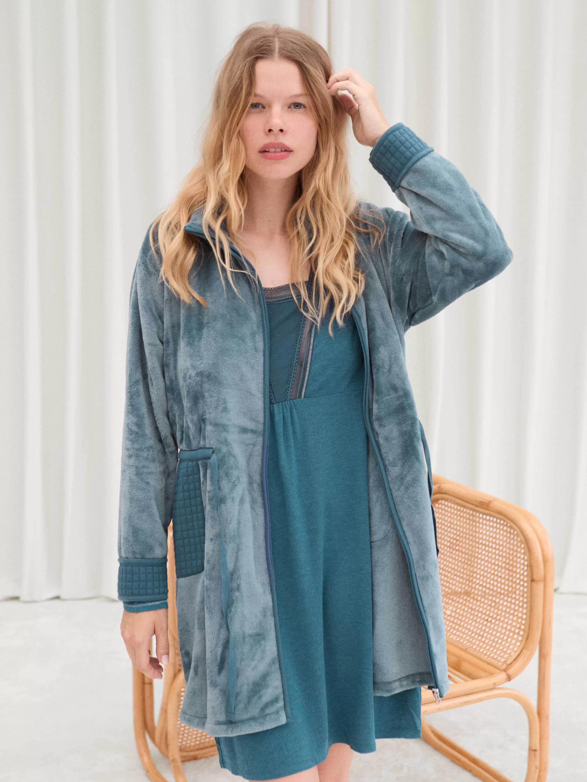 Darjeeling Pablo - Kimono polaire< Vestes Longues & Kimonos