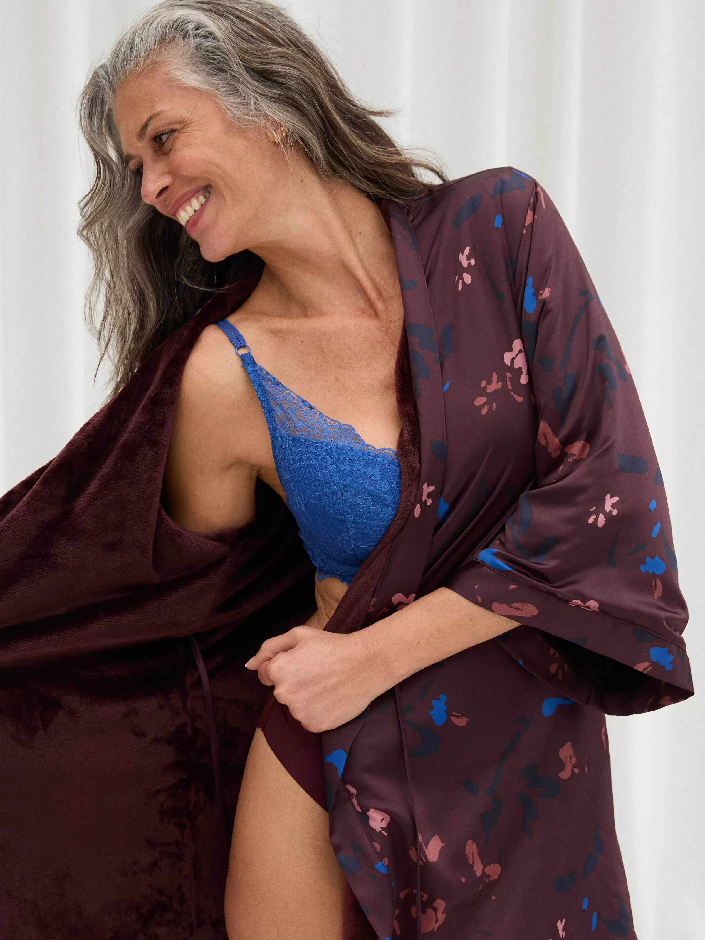Darjeeling Sencha - Kimono polaire< Vestes Longues & Kimonos